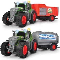 Trattore Con Rimorchio 26 Cm Farm Trailer