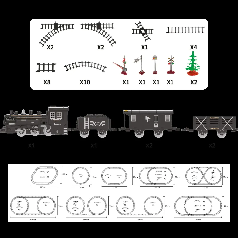 Treno Espresso Con Vapore