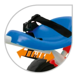 Triciclo Regolabile Con Ruote Libere E Maniglione Per Bambini Dai 10 Mesi | Cestino Inclinabile, Capote Parasole E Massimo Di 20Kg