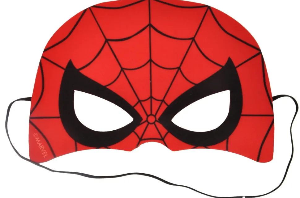 Tubo Spara Acqua In Foam Completo Di Maschera Di Spiderman