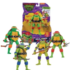 Turtles Tartarighe Ninja Deluxe Da 15Cm Leonardo