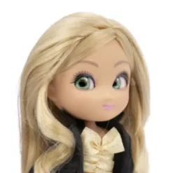 Unique Eyes Bambola Articolata Alta 25Cm, Con Occhi Grandi Magici E Profondi, Segue Il Tuo Sguardo, Amy Fashion Doll Con Extra Outfit