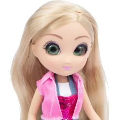 Unique Eyes Bambola Articolata 25 Cm, Con Occhi Grandi Magici E Profondi, Segue Il Tuo Sguardo, Amy Fashion Doll