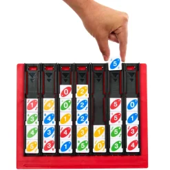 Uno Quattro, Posiziona Quattro Tessere E Abbina Colore E Numero