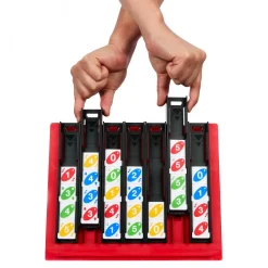 Uno Quattro, Posiziona Quattro Tessere E Abbina Colore E Numero