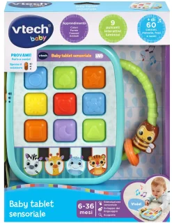 Vtech Baby Tablet Sensoriale, Il Primo Tablet Colorato E Luminoso Per Fare Le Prime Scoperte!