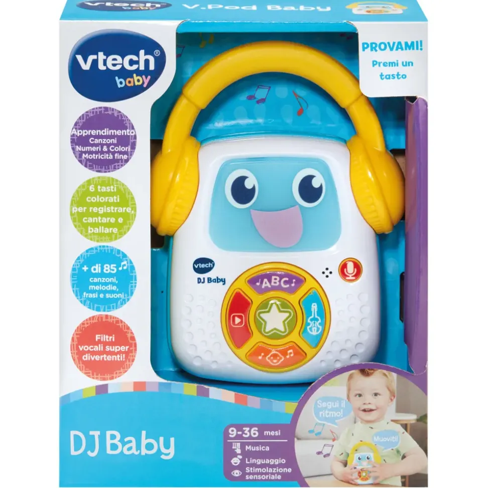 Vtech Dj Baby In Da House! Un Super Robottino Interattivo Musicale Musicale!