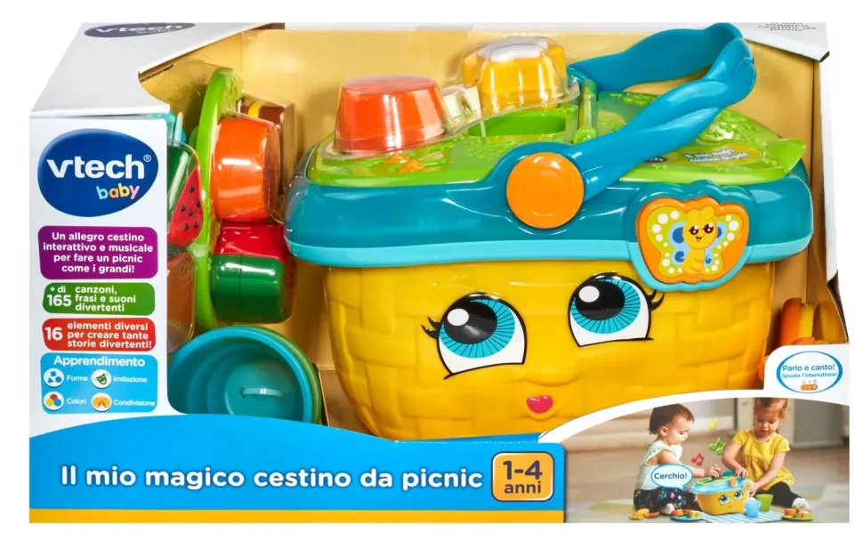 Vtech Il Mio Magico Cestino Da Picnic! Un Cestino Grazioso Per Un Picnic Delizioso!