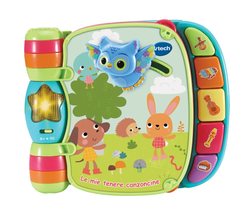 Vtech Il Mio Primo Libro Interattivo Le Mie Tenere Canzoncine
