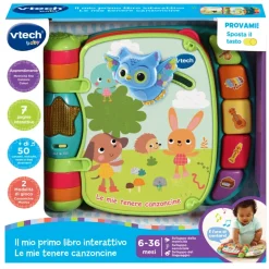 Vtech Il Mio Primo Libro Interattivo Le Mie Tenere Canzoncine