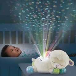 Vtech Luce, Ninna Nanna Parlante 3 In 1, Un'Adorabile Pecorella Per Illuminare Le Notti Del Tuo Bambino