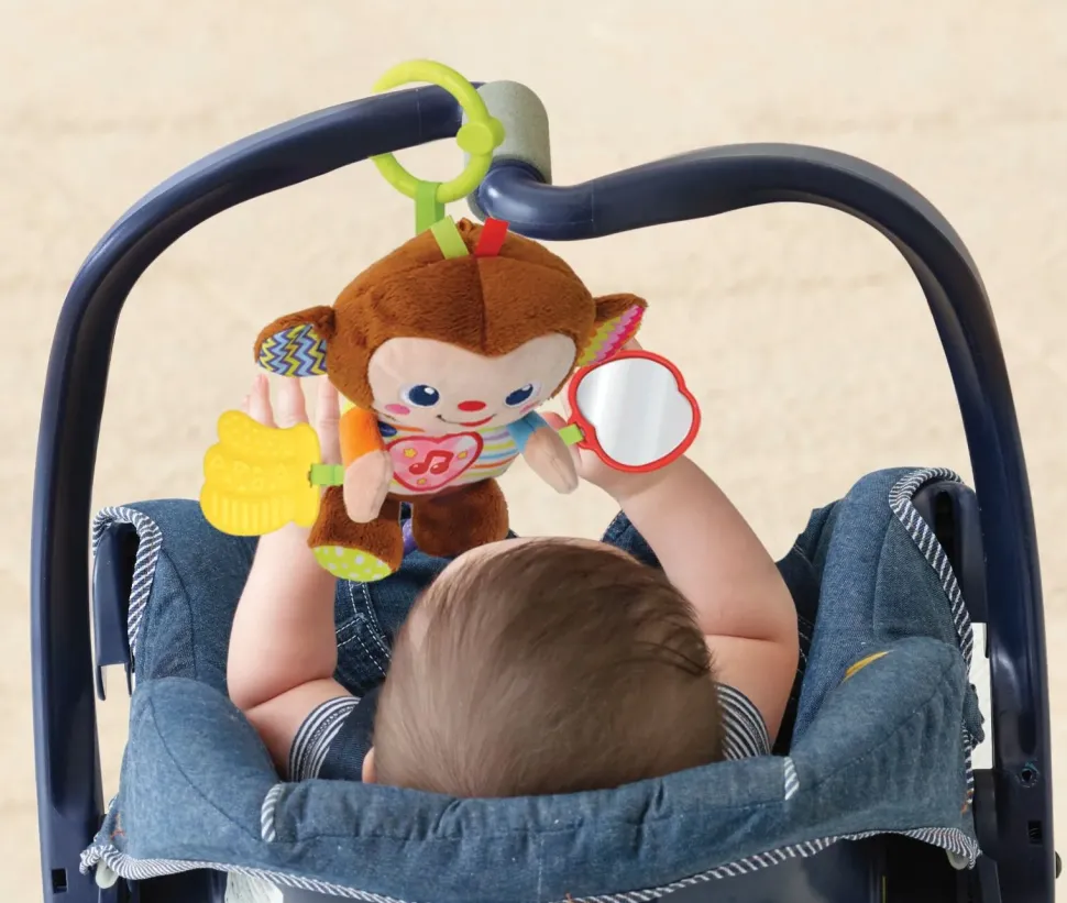 Vtech Noe, Scimmietta Canterina Interattiva Con Sensore Di Movimento Integrato