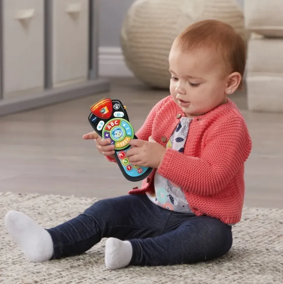 Vtech Super Telecomando Parlante Per Imitare I Grandi, Due Modalita Di Gioco E Piu Di 100 Frasi, Suoni E Melodie!