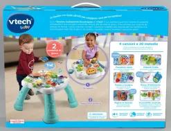 Vtech Tavolo Multiattivita Giocaimpara Con Tante Attivita Per Sviluppare I Sensi Del Bambino!