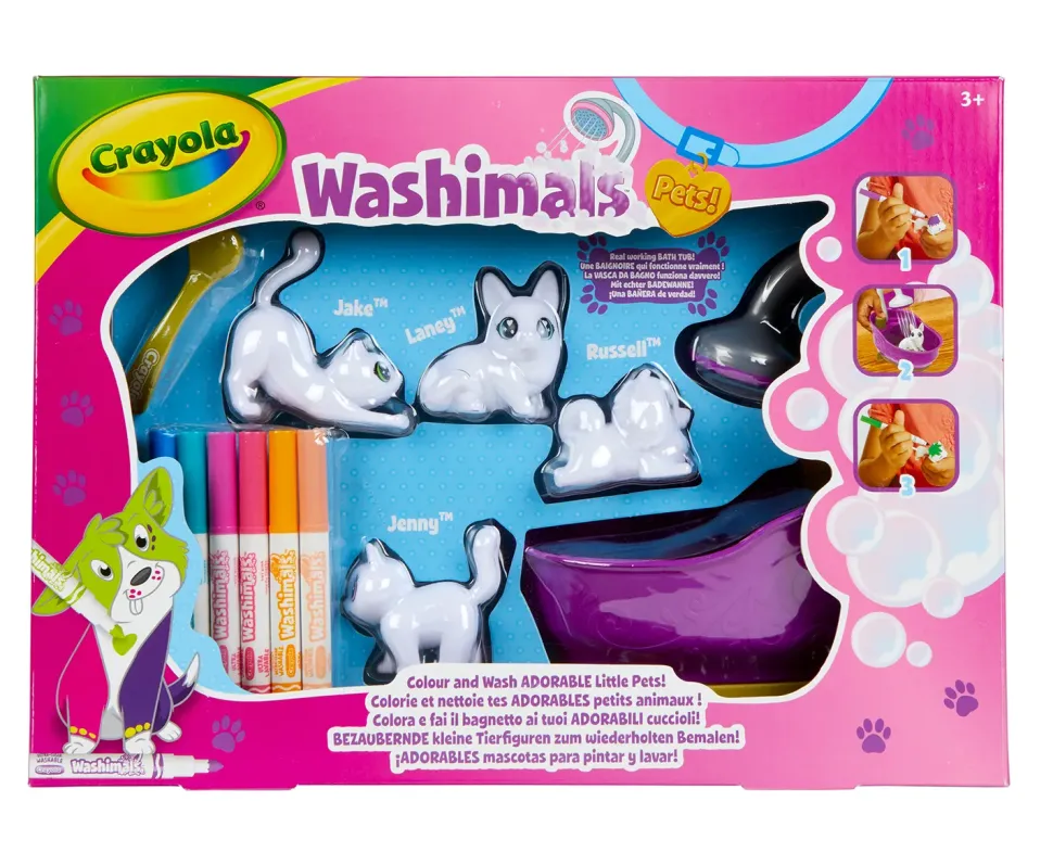 Washimals Pets Set Attivita