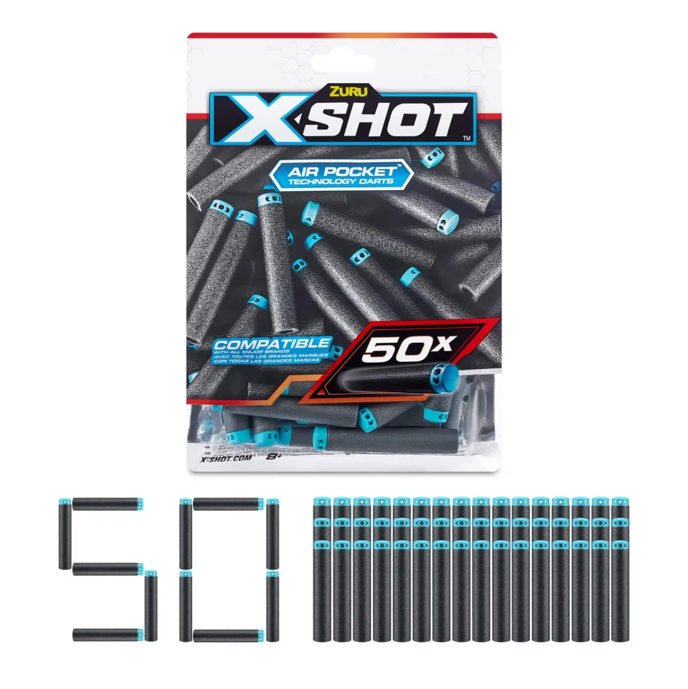 X-Shot 50Pk Refill Darts